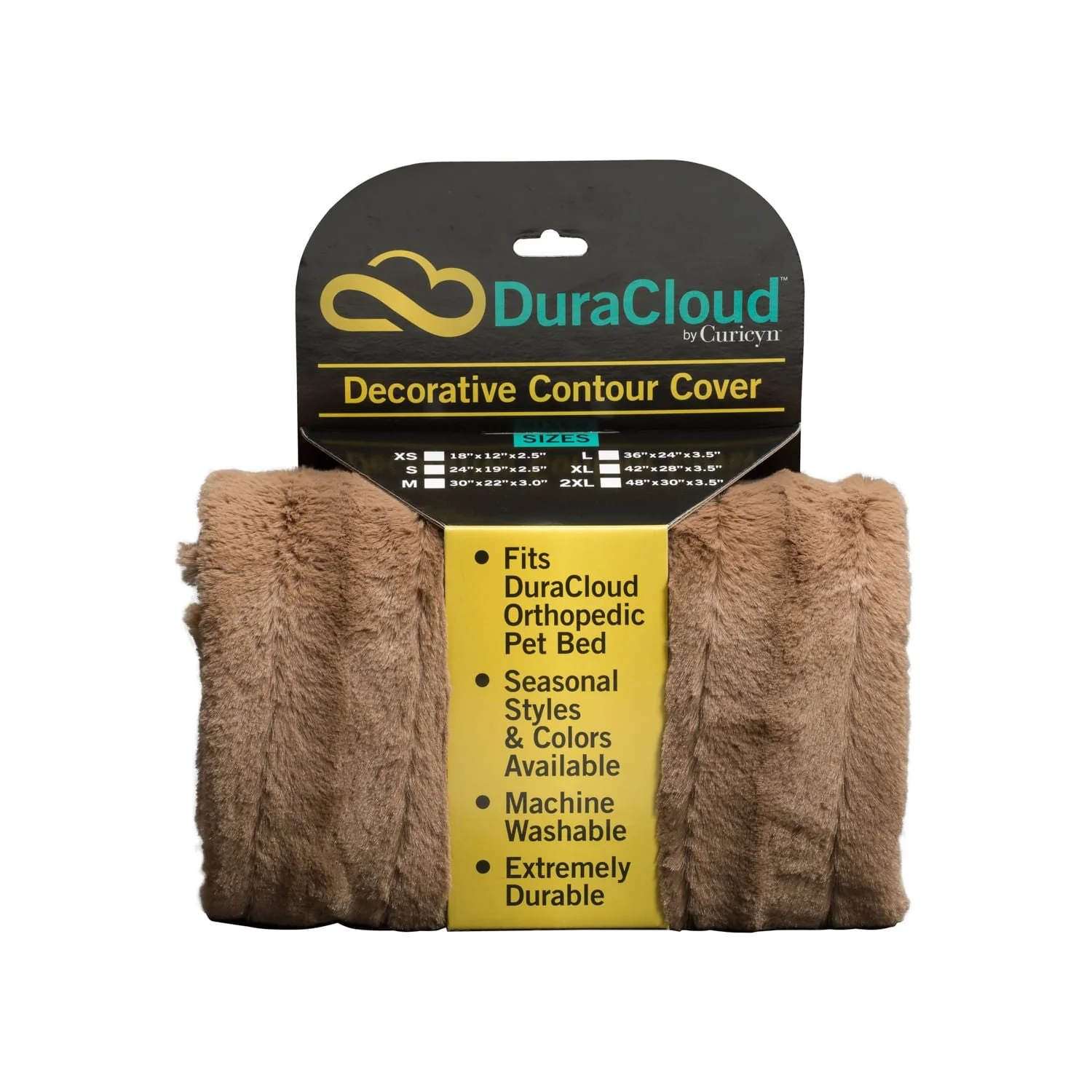 DuraCloud Orthopedic Pet Bed with Washable Cover, Joint Support Foam & Waterproof Liner - Image 75