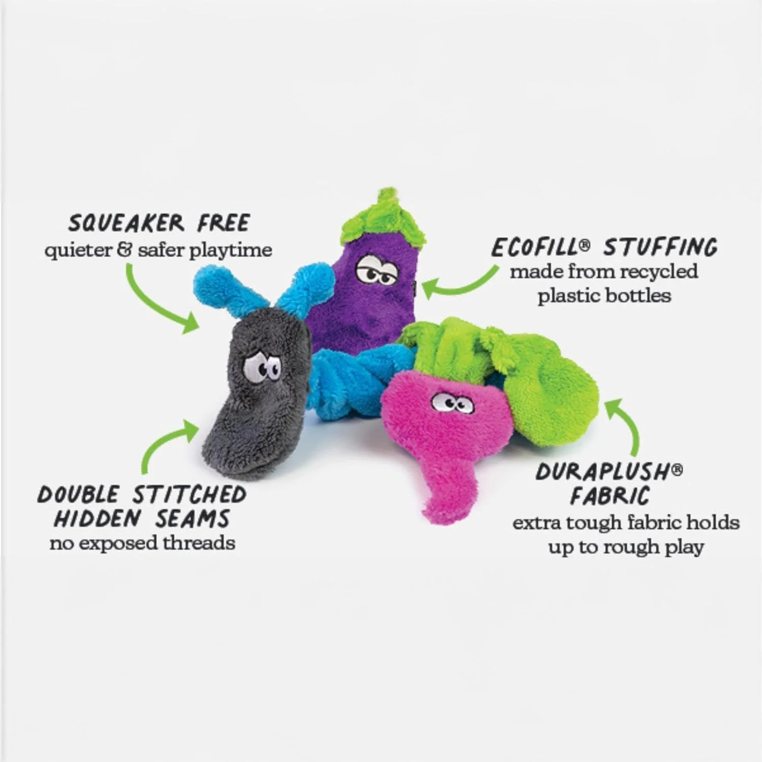 Duraplush Carrot Dog Toy - Image 3
