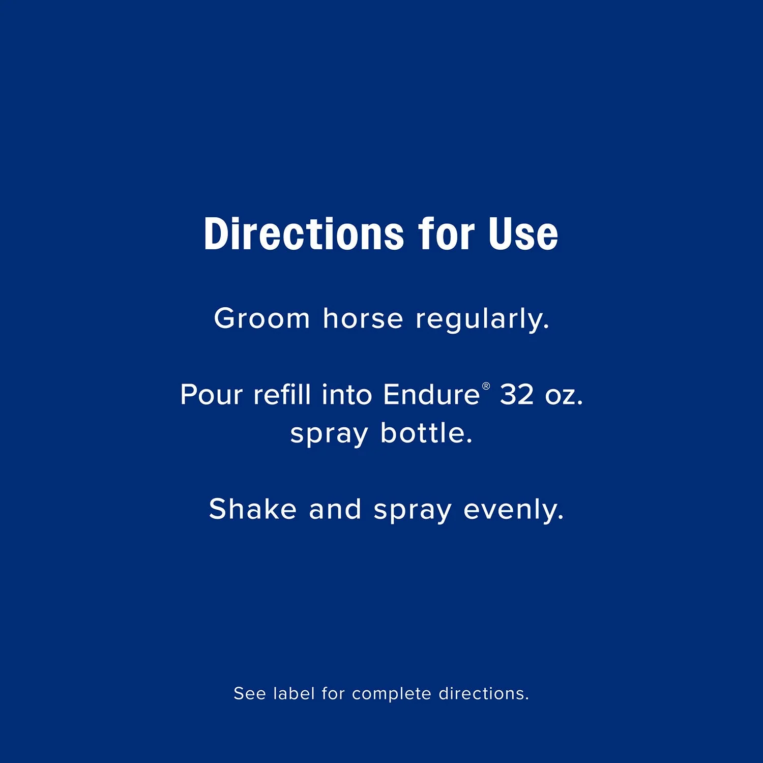 Farnam Endure Sweat-Resistant Fly Control Spray for Horses - Image 15