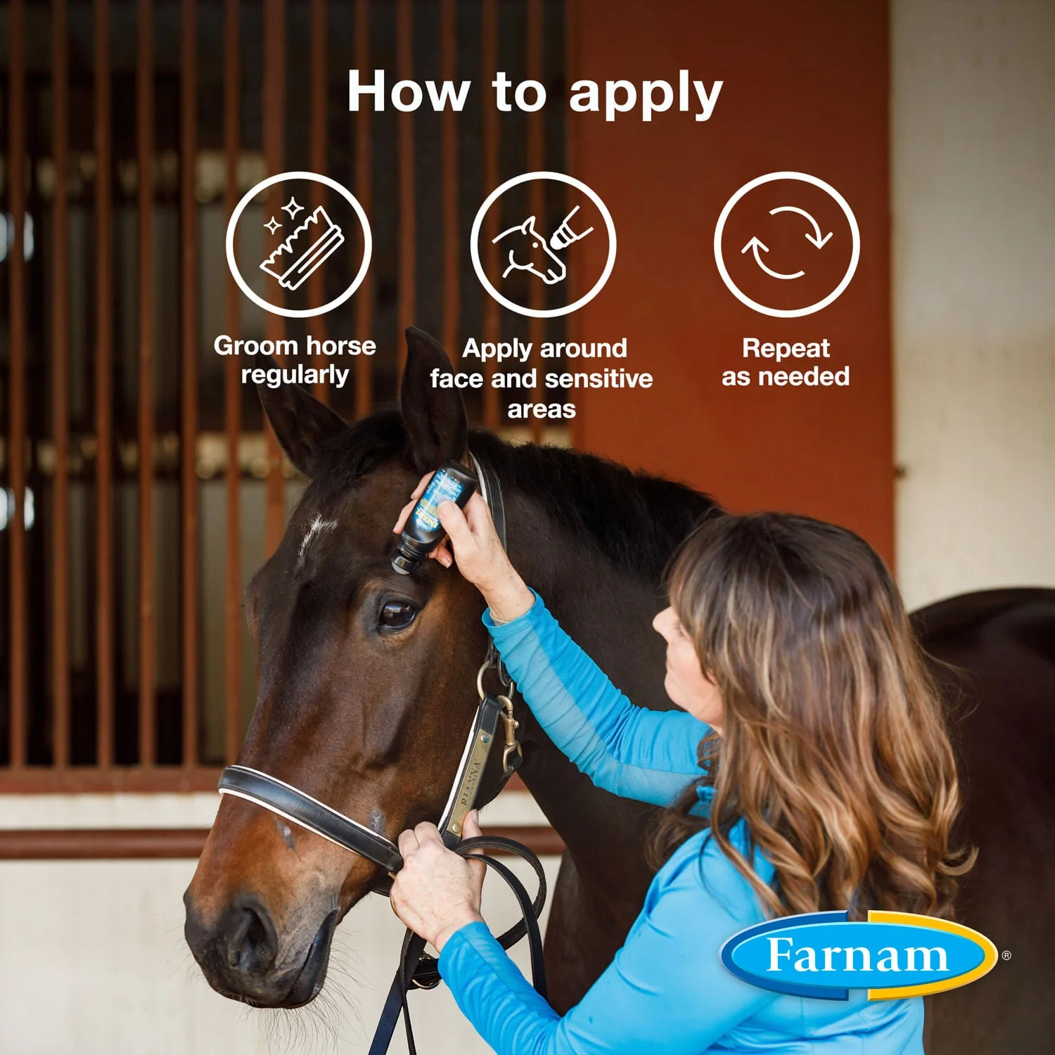 Farnam Endure Sweat-Resistant Fly Control Spray for Horses - Image 21