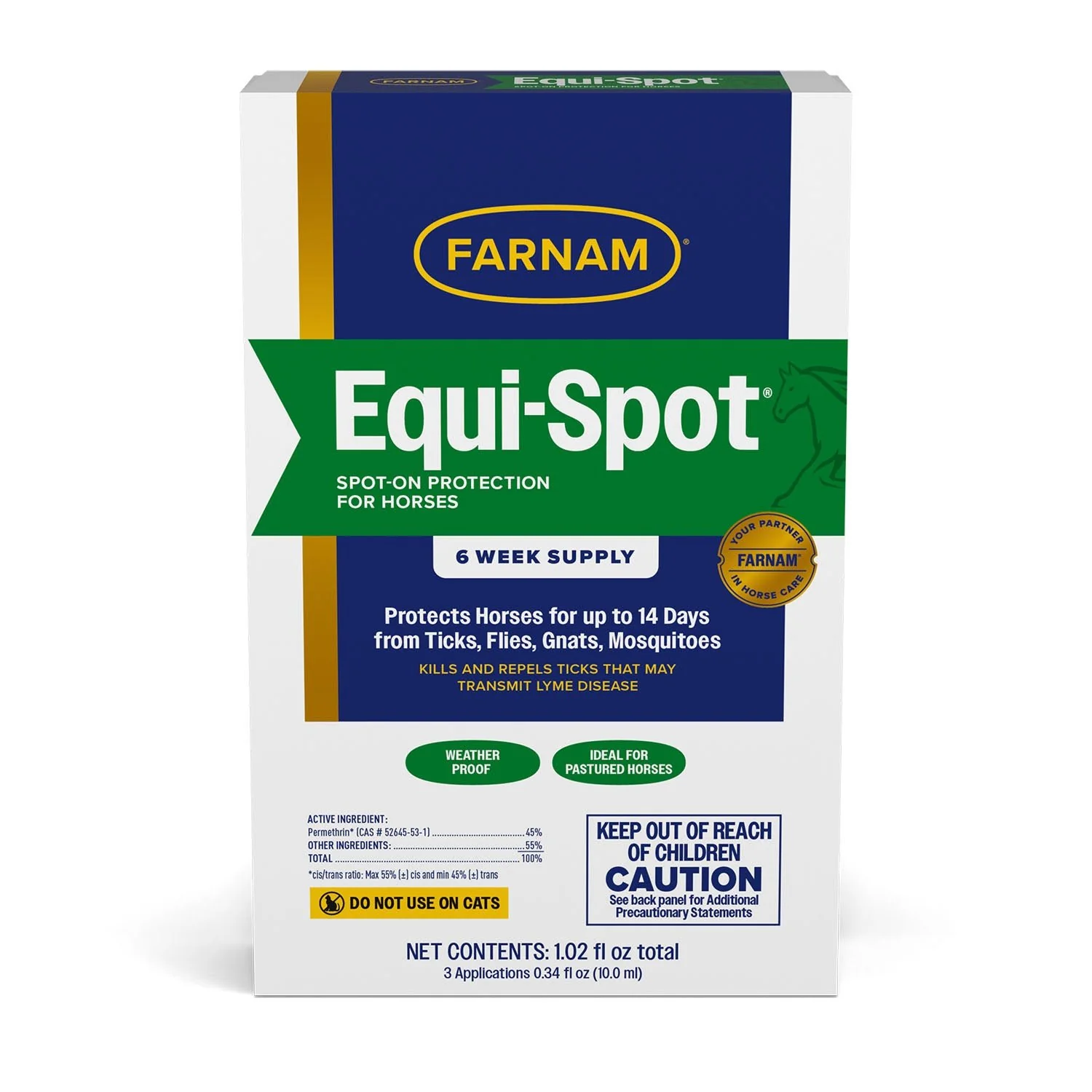 Equi-Spot Topical Fly Control for Horses