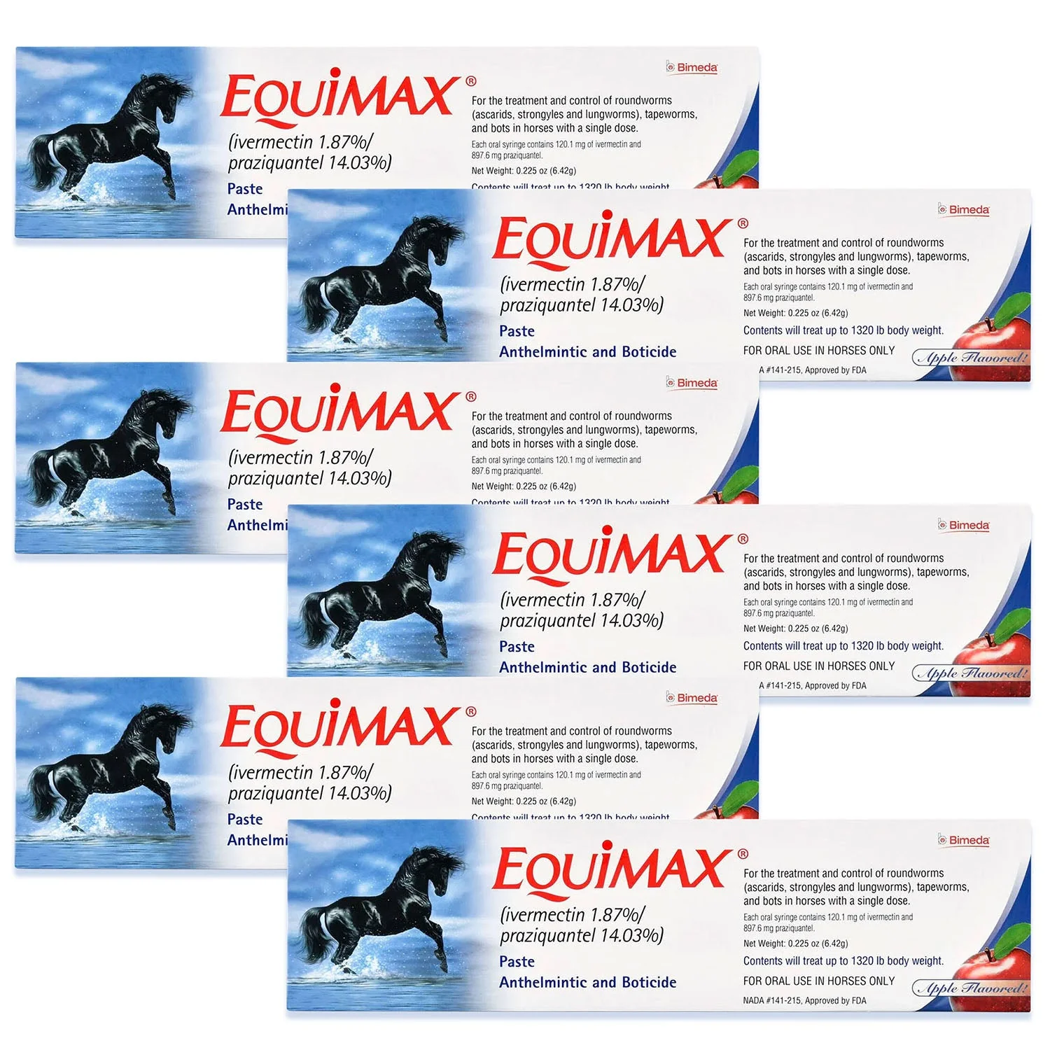 Equimax Horse Wormer Paste, Apple Flavored - Image 5