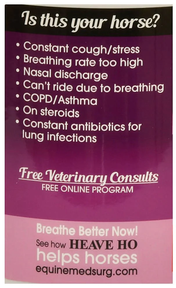 Heave Ho Horse Breathing Supplement, 30 Day Supply - Image 3