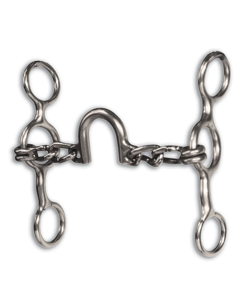 Equisential Performance Short Shank Bit-Ported Chain