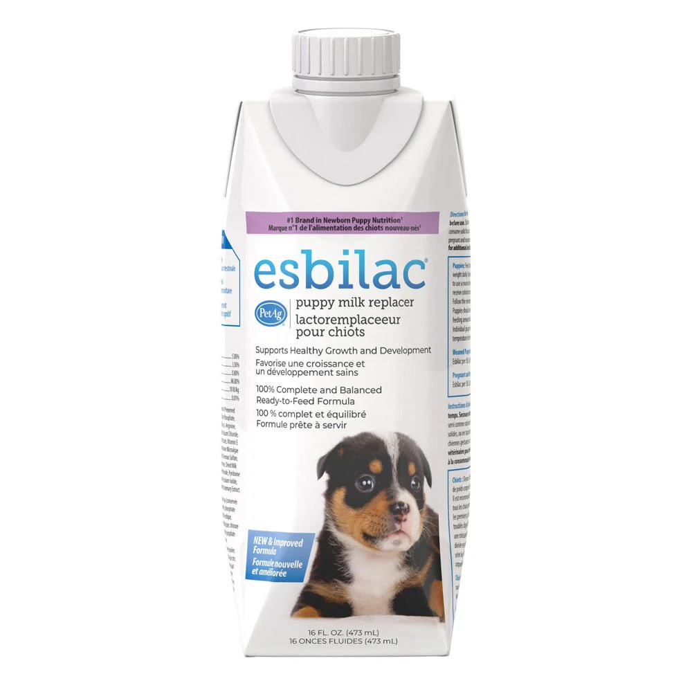 PetAg Esbilac Puppy Milk Replacer Liquid Supplement, Ready-to-Feed Formula with Vitamins