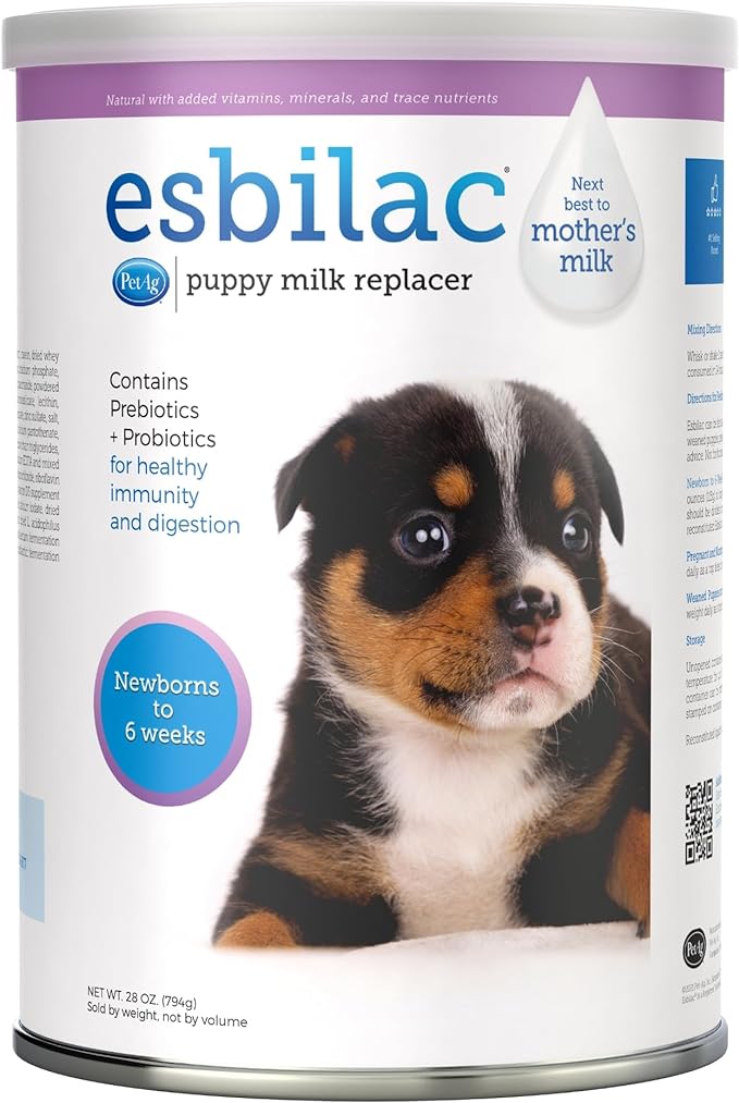 PetAg Esbilac Puppy Milk Replacer – Powdered Formula for Orphaned Puppies