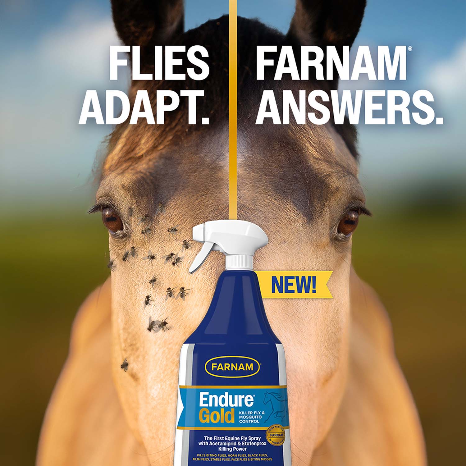 Farnam Endure Gold Killer Fly & Mosquito Spray for Horses - Image 6
