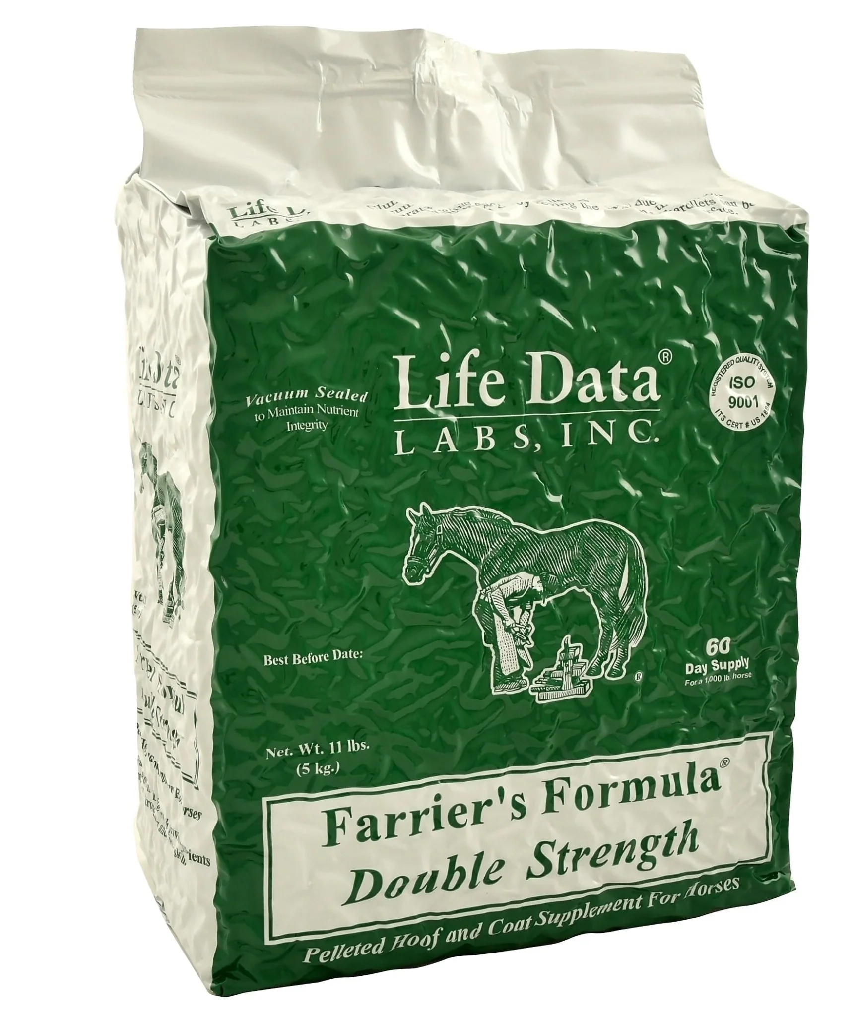 Farrier's Formula Double Strength Pelleted Hoof and Coat Supplement for Horses