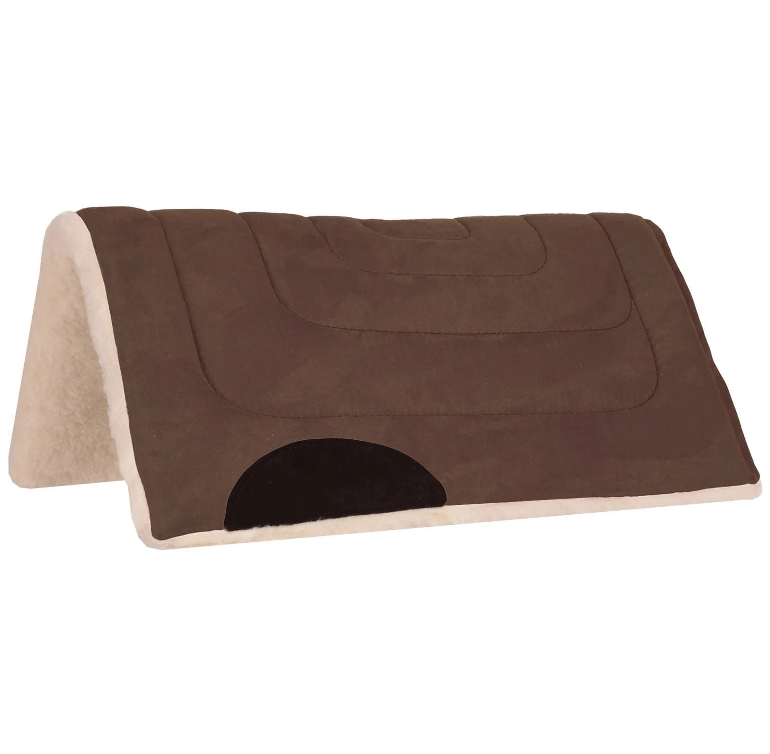 Mustang Faux Suede Pony Saddle Pad, 24" x 24"
