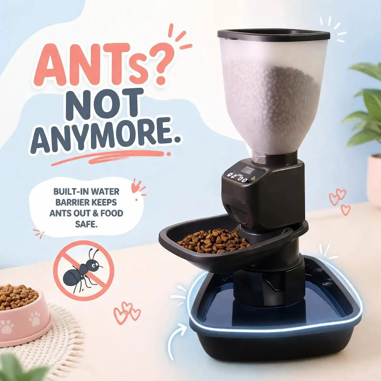 Feeding Friend Automatic Pet Feeder – Timed Portion Control Food & Water Dispenser for Cats and Dogs - Image 35