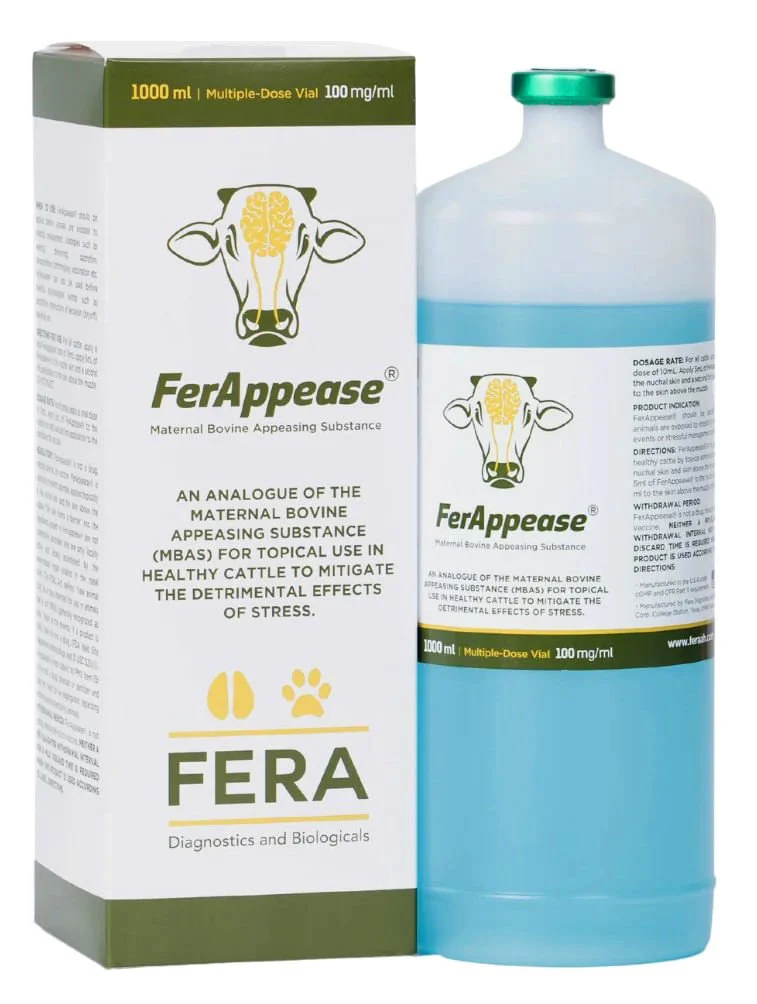 FerAppease Bovine - Topical Pour-On Stress Relief for Cattle
