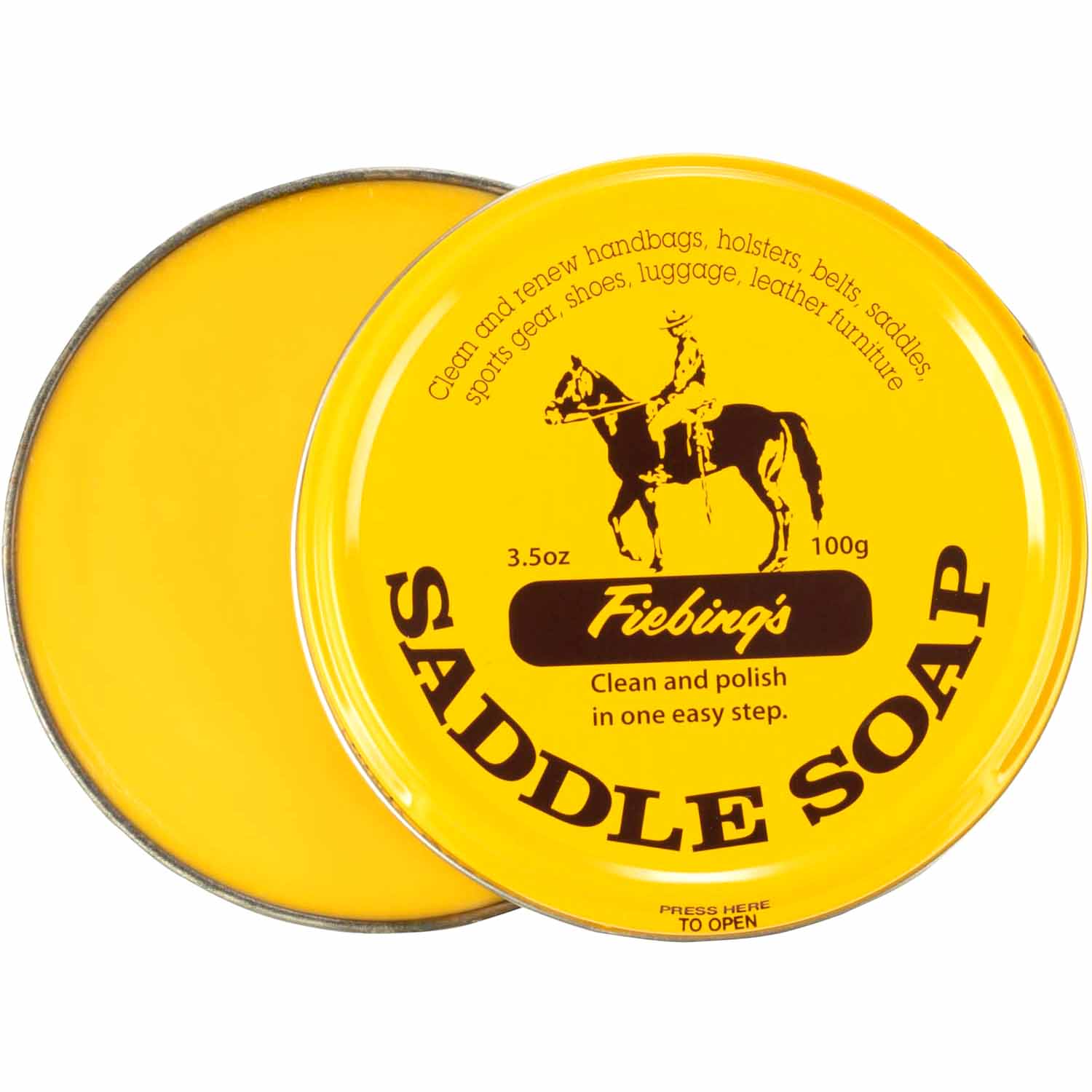 Fiebing's All-in-One Leather Saddle Soap Paste – Cleaner & Conditioner for Saddles, Boots, and Tack - Image 6