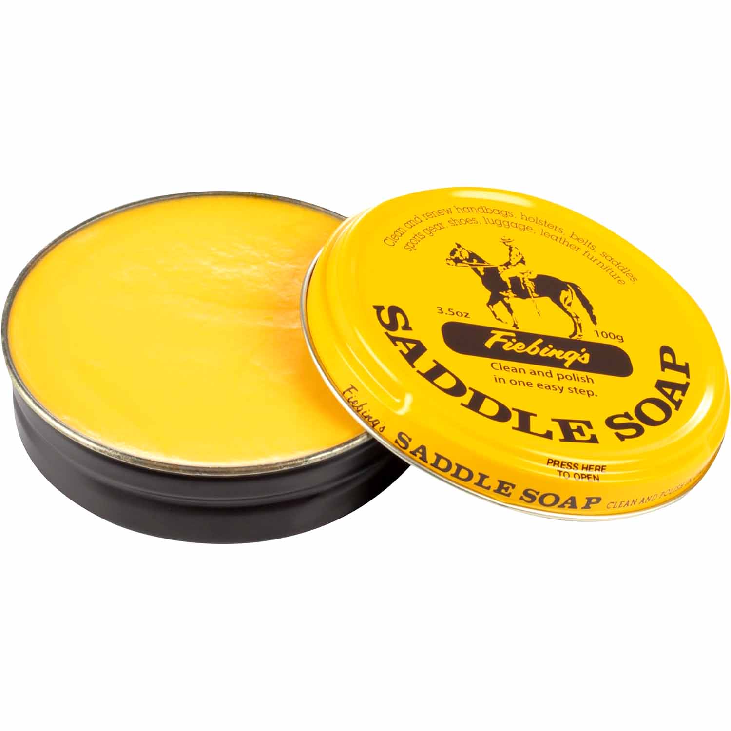Fiebing's All-in-One Leather Saddle Soap Paste – Cleaner & Conditioner for Saddles, Boots, and Tack - Image 7