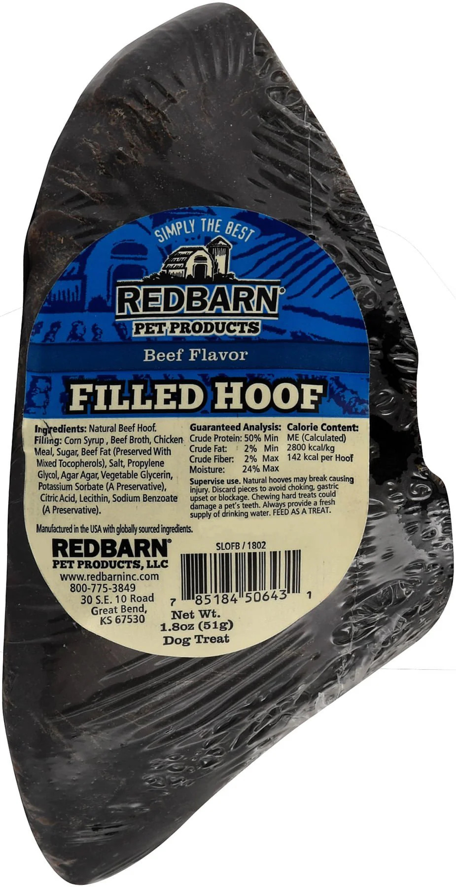 Redbarn Dog Treats Filled Cow Hoof - Image 4