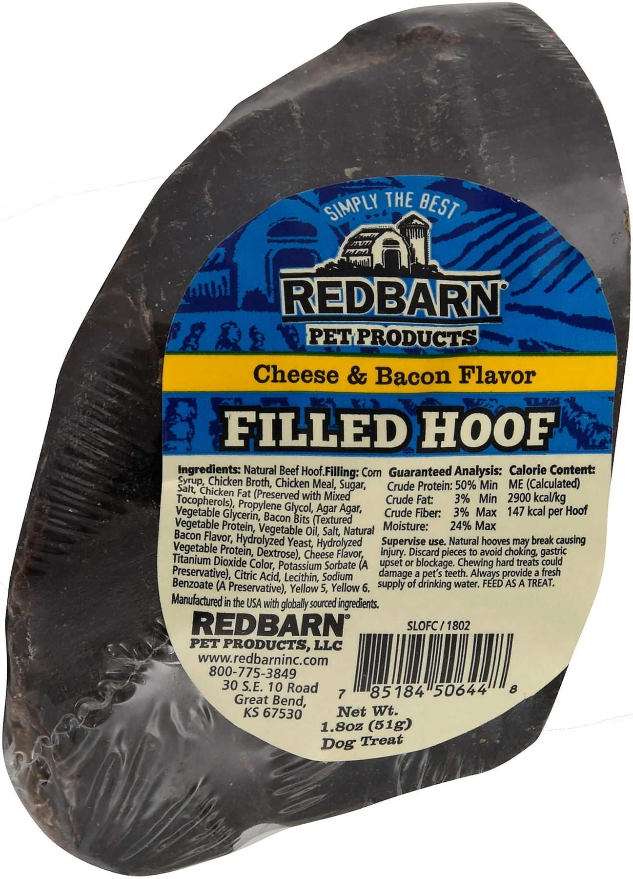 Redbarn Dog Treats Filled Cow Hoof - Image 6