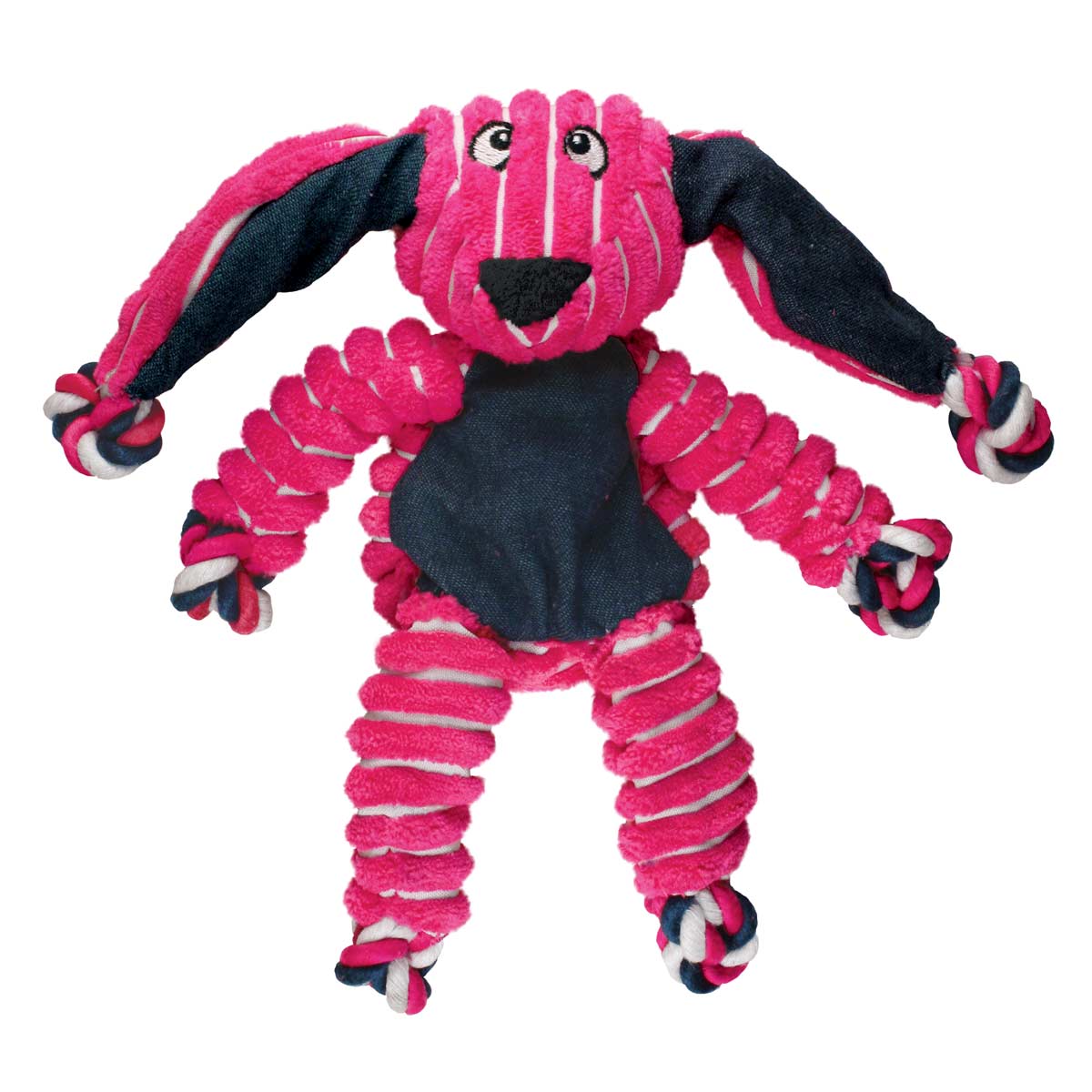 KONG Floppy Knots Plush Dog Toy with Internal Rope & Squeaker - Image 28