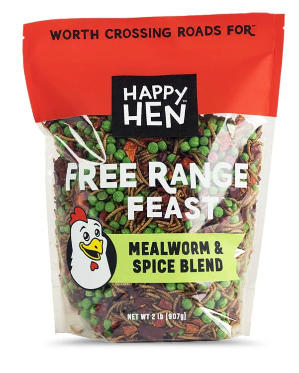 Happy Hen Free Range Feast Mealworm Blends for Chickens, 2 lb - Image 5