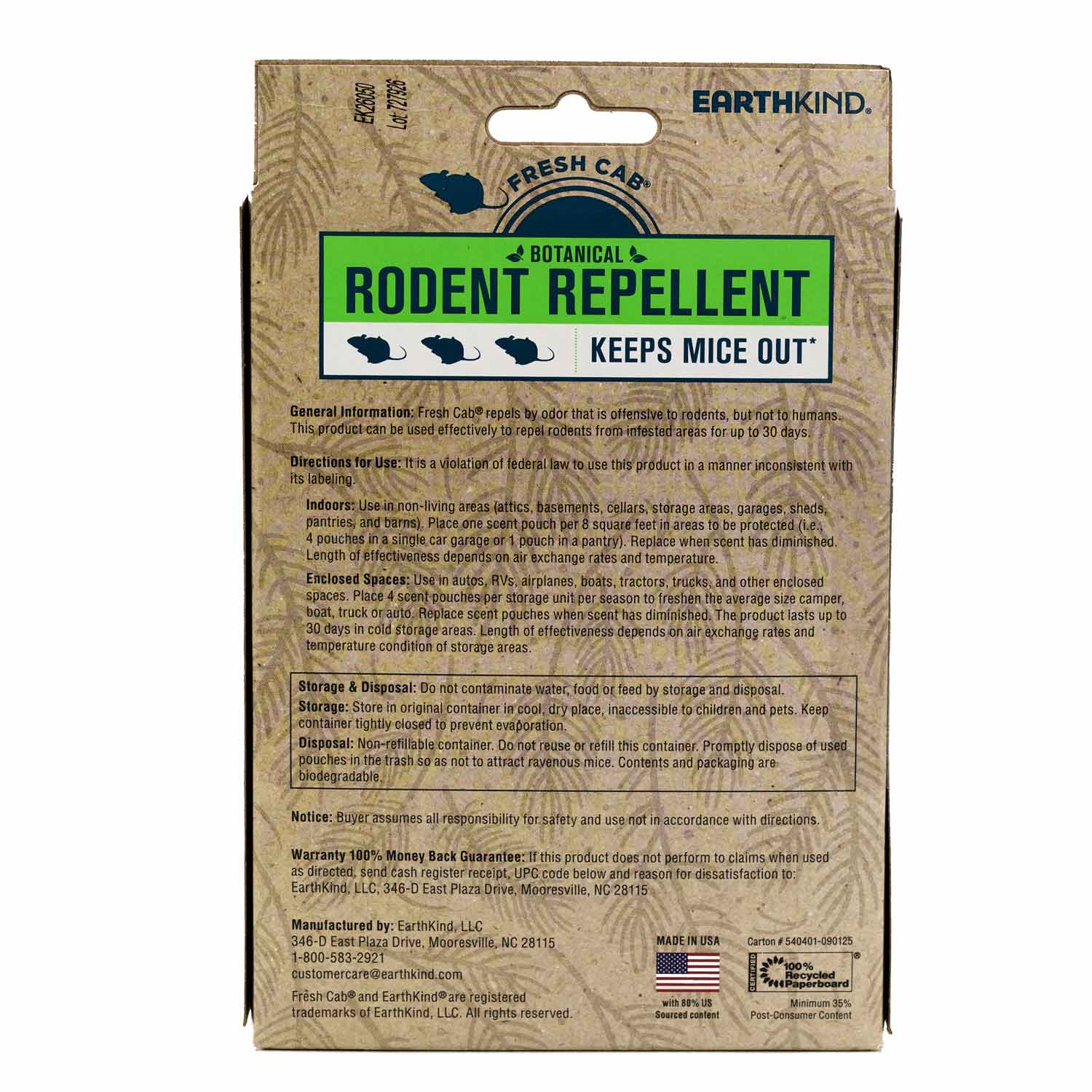 Fresh Cab Botanical Rodent Repellent, 10 oz - Image 3
