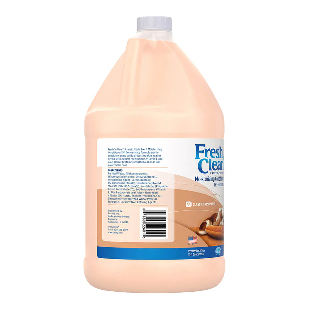 PetAg Fresh n' Clean Conditioner 15:1 Concentrate, Floral Scent, Gallon - Image 2