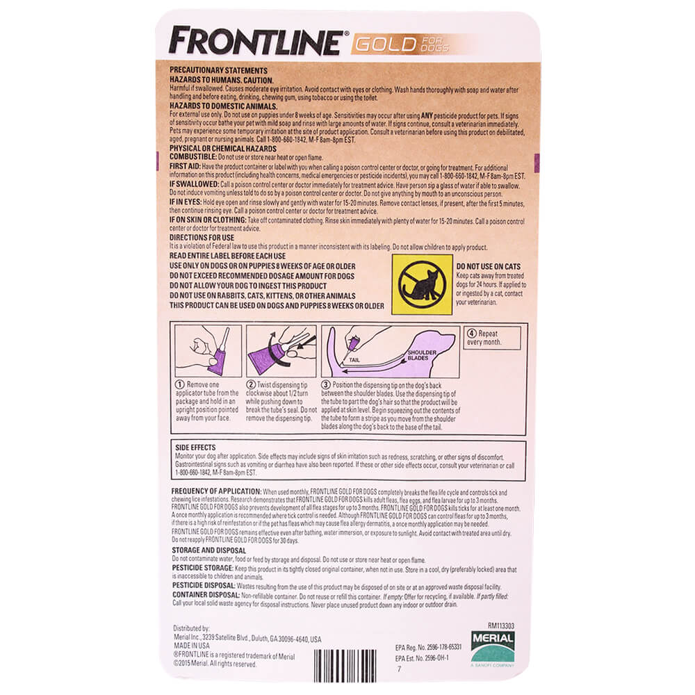 Frontline Gold for Dogs - Flea & Tick Treatment, Monthly Topical Protection - Image 10