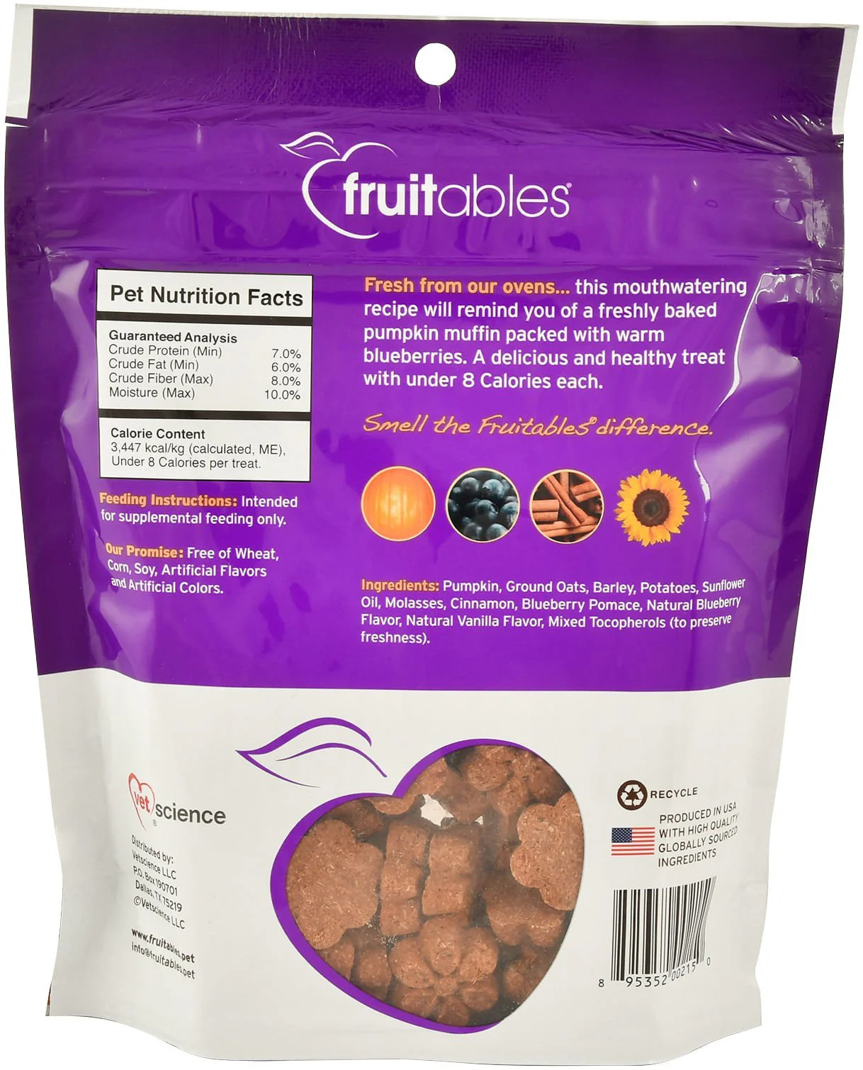 Fruitables Calorie Smart Crunchy Dog Treats, 7 oz - Image 6