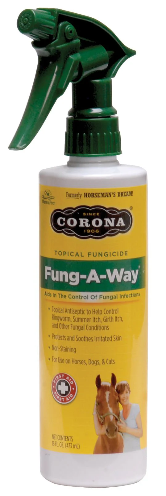 Fung-A-Way Topical Fungicide Solution for Horses, Dogs & Cats