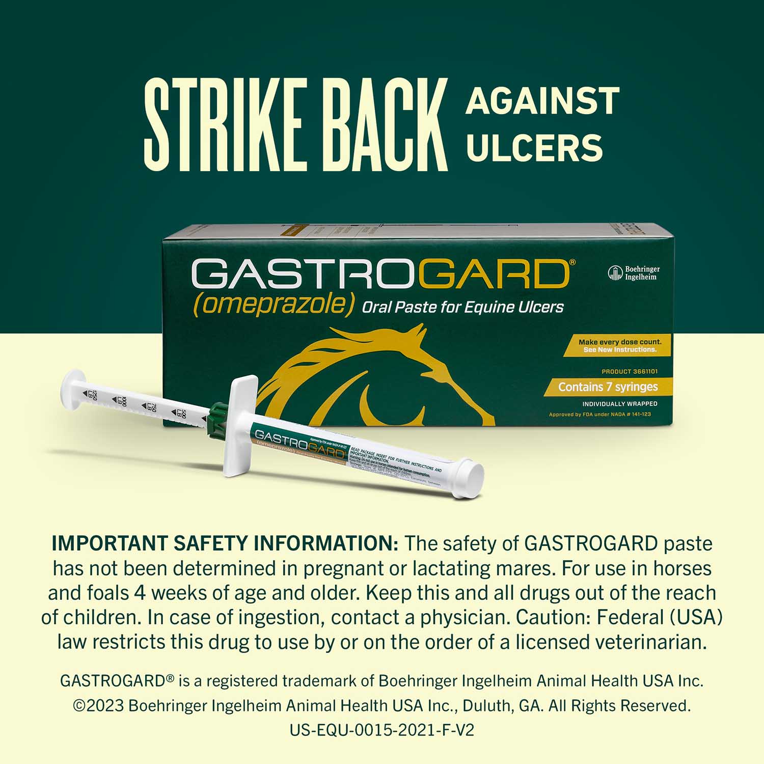 Rx Gastrogard (omeprazole) Oral Paste — Gastric Ulcer Treatment for Horses & Foals - Image 8