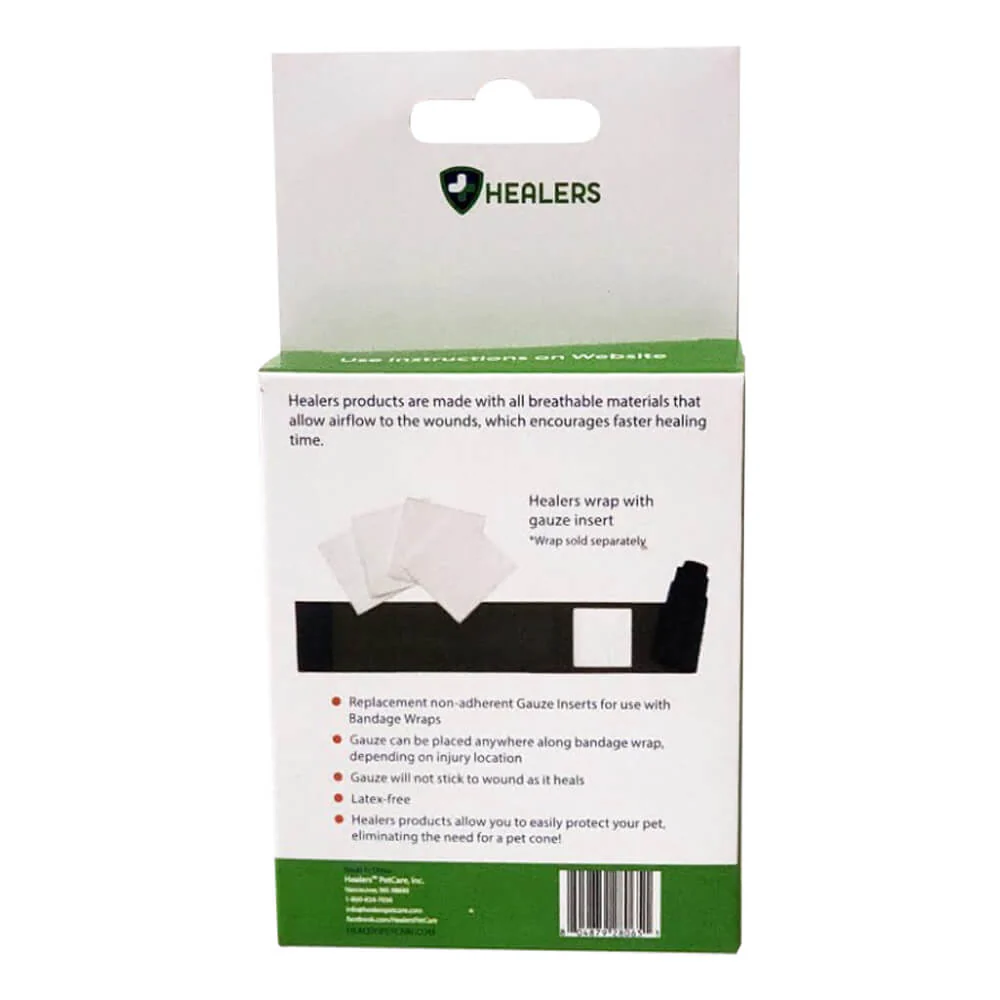 Gauze Pads for Leg Wraps, 2" Square - Image 2
