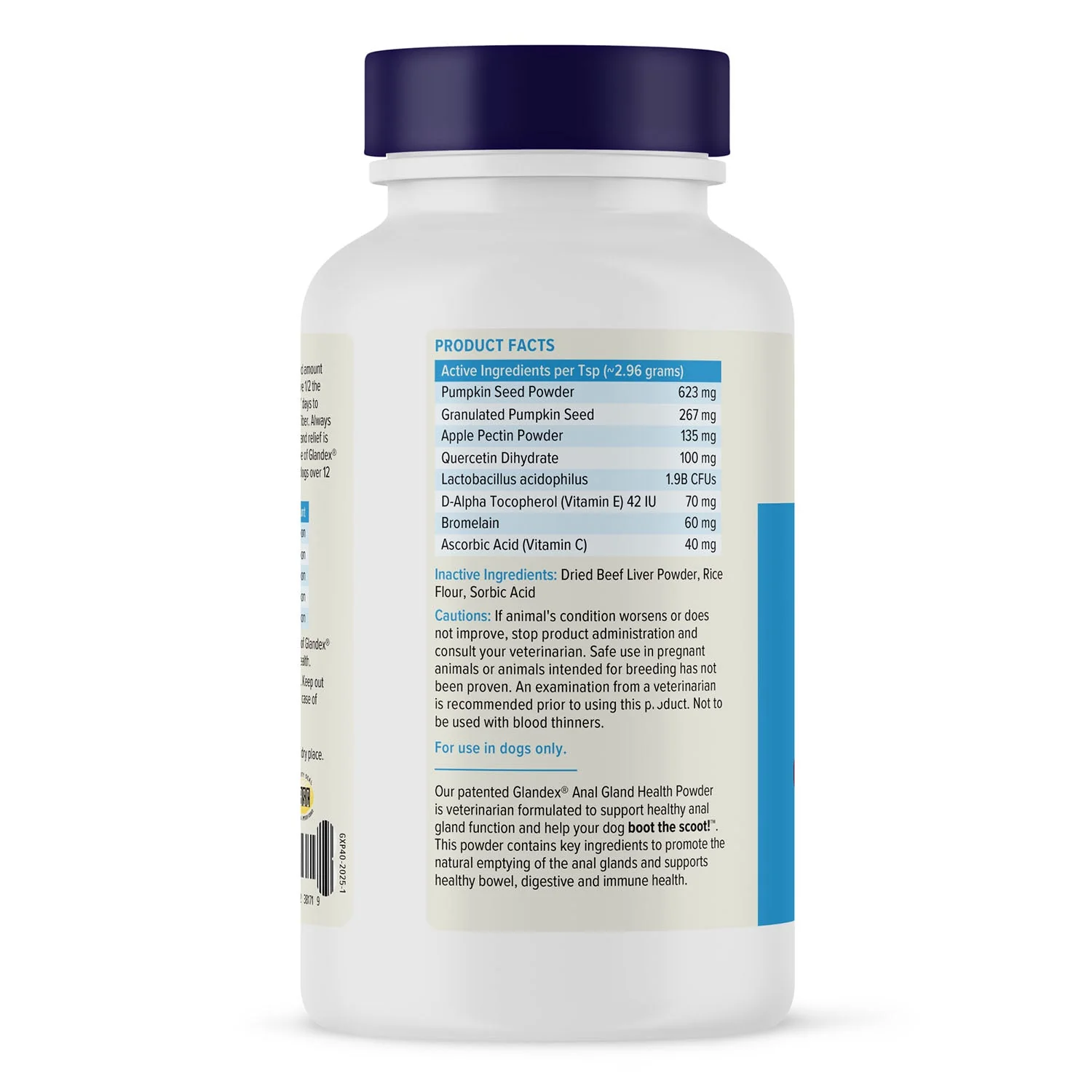 Glandex Anal Gland Health Powder for Dogs - Image 4