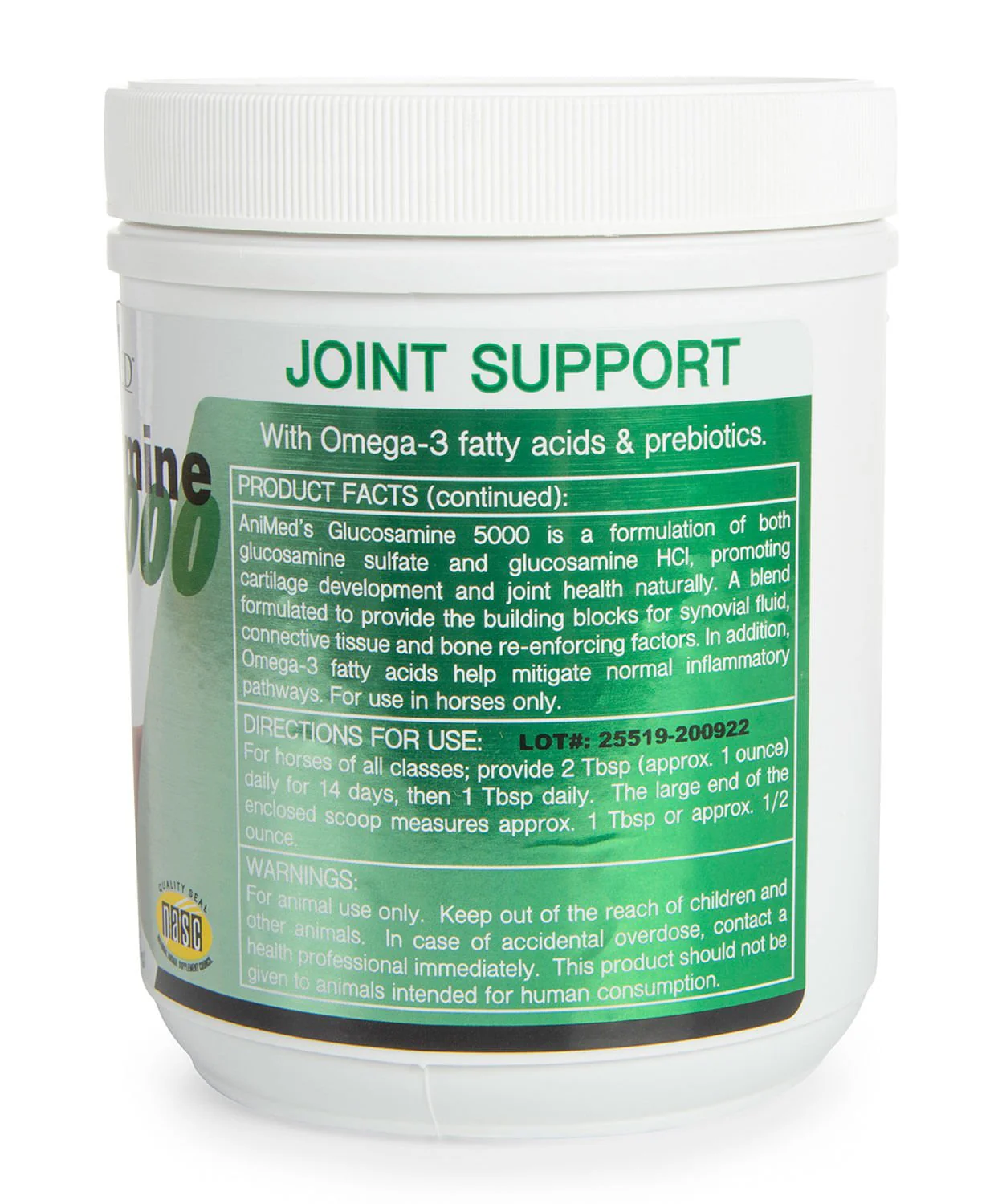 Glucosamine 5000 Equine Joint Powder Supplement - Image 2