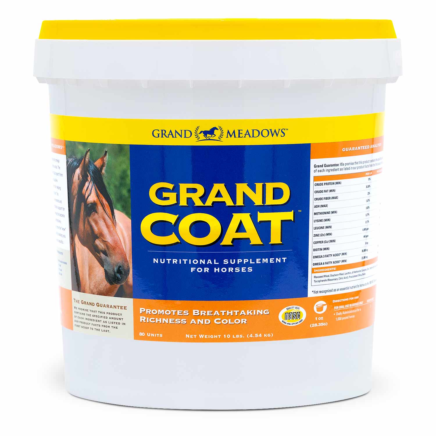 Grand Coat Skin & Coat Powdered Supplement for Horses - Image 4