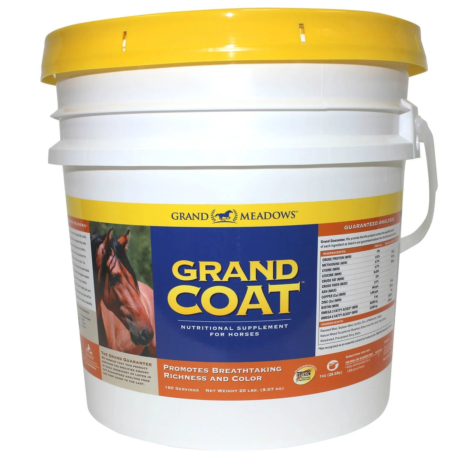 Grand Coat Skin & Coat Powdered Supplement for Horses - Image 7