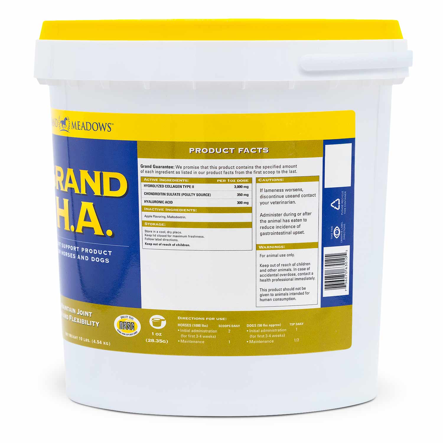 Grand H.A. Hyaluronic Acid Supplement for Joint Support in Horses - Image 6