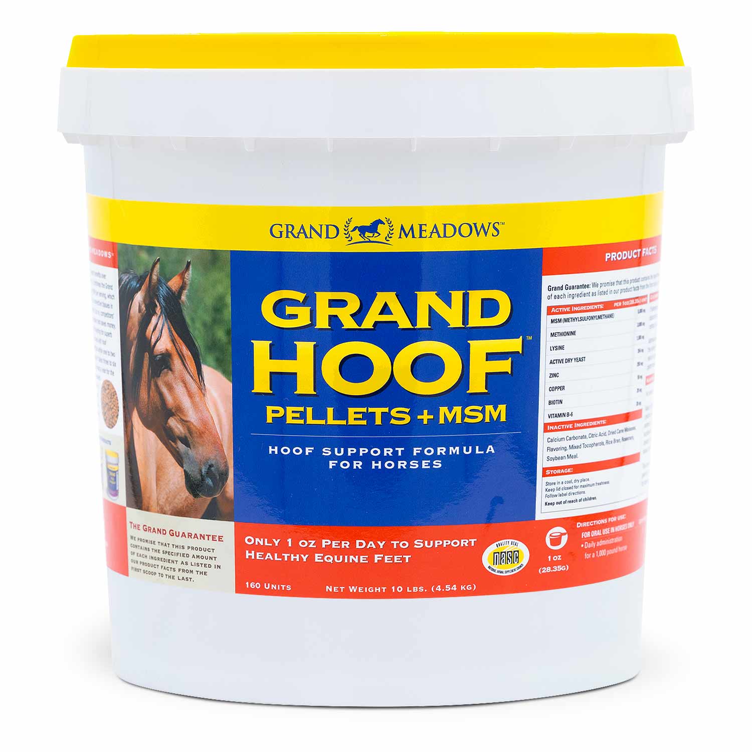 Grand Hoof Pellets with MSM Supplement for Horses - Image 4
