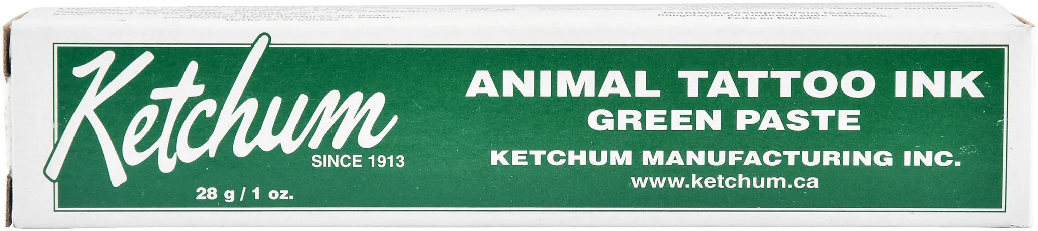 Ketchum Green Animal Tattoo Paste