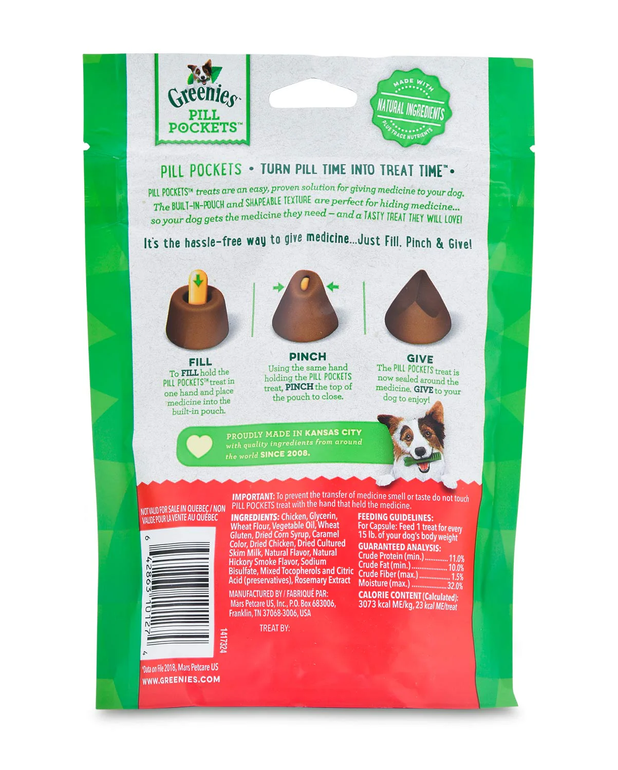 Greenies Pill Pockets for Capsules for Dogs, 30 ct - Image 6
