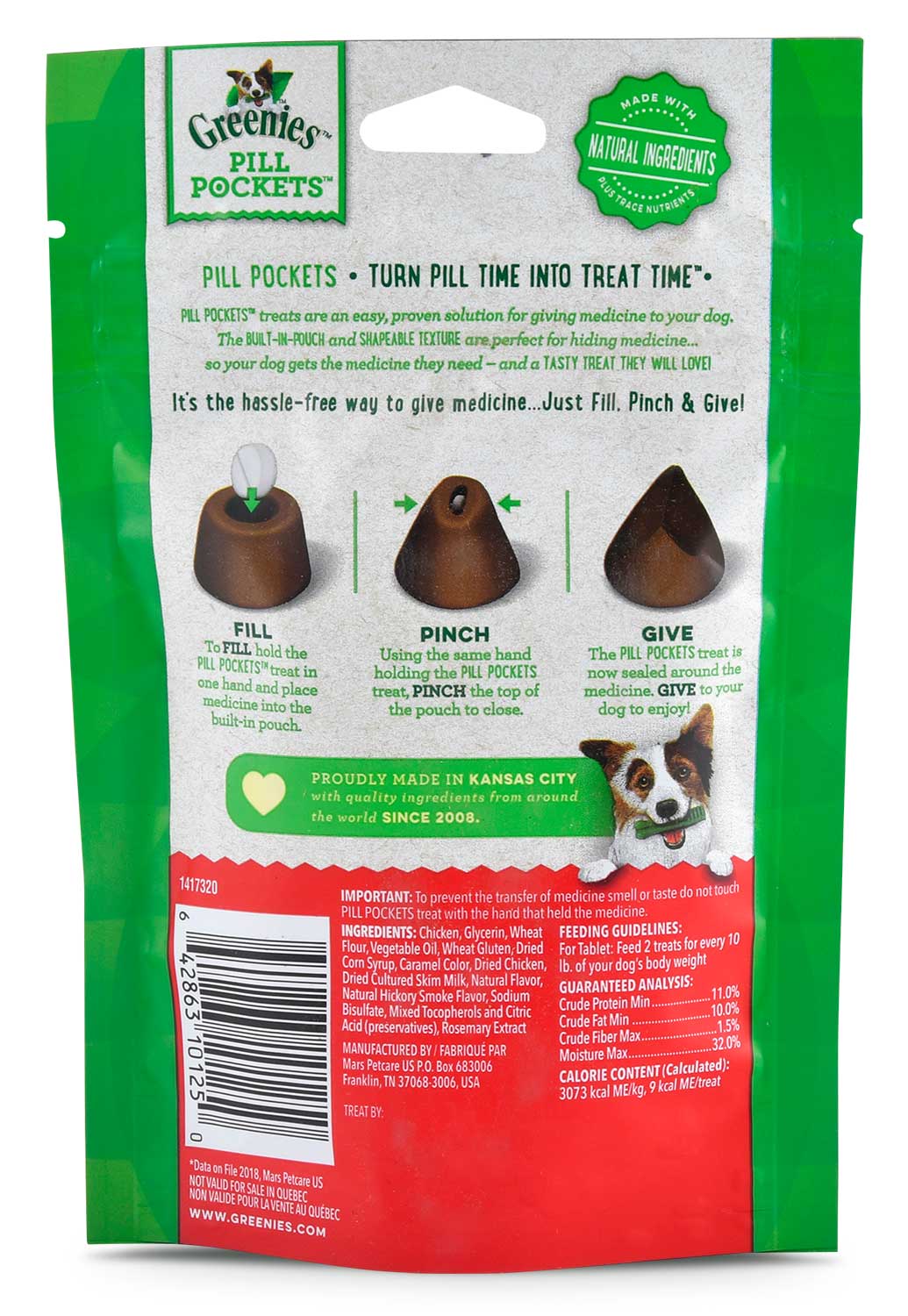 Greenies Pill Pockets for Tablets for Dogs, 30 ct - Image 4