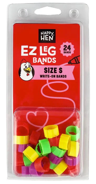 Happy Hen EZ Leg Bands, Assorted