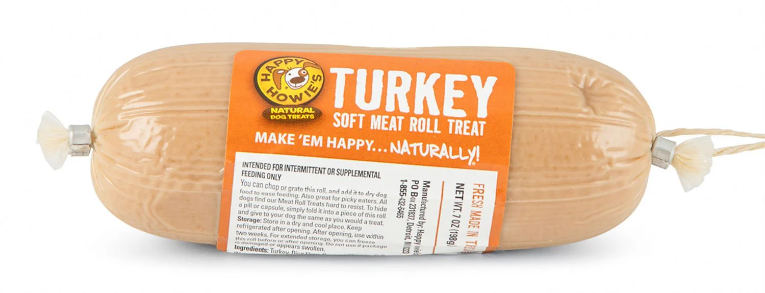 Happy Howie's Gourmet Training Dog Treat Rolls - Soft, Natural, USA Made (Beef, Lamb, Turkey) - Image 7