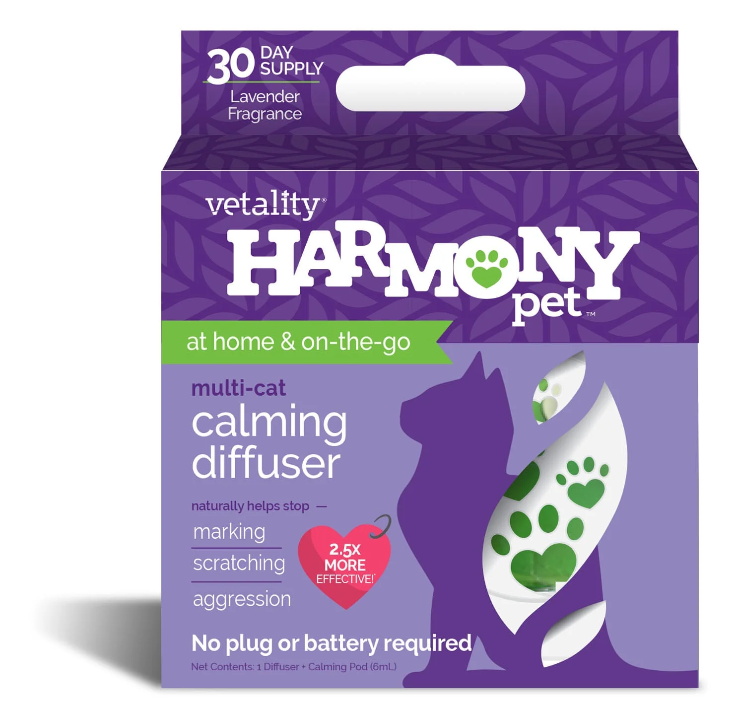 Harmony Pet Calming Home Diffuser & Refills for Cats