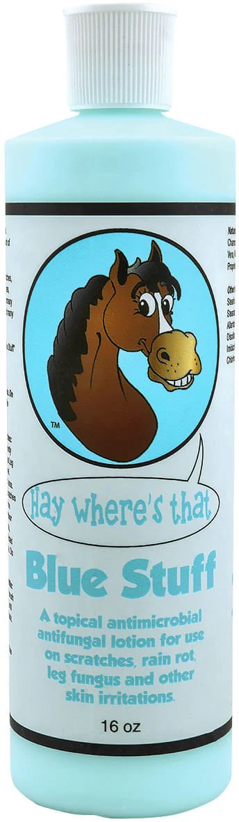 Hay Where's That Blue Stuff Topical for Horses