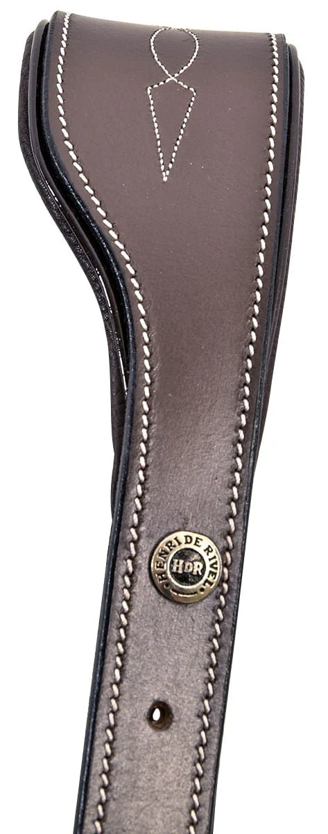 HDR Stress Free Fancy Stitch Leather Halter - Image 7