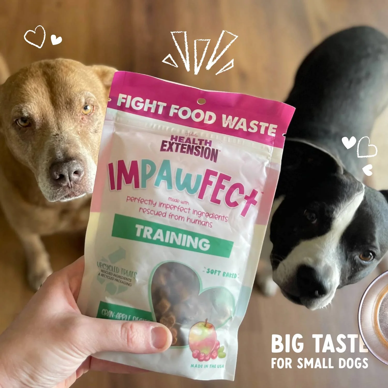 Health Extension Impawfect Bacon Recipe Training Treats for Dogs and Puppies, 4 oz - Image 14