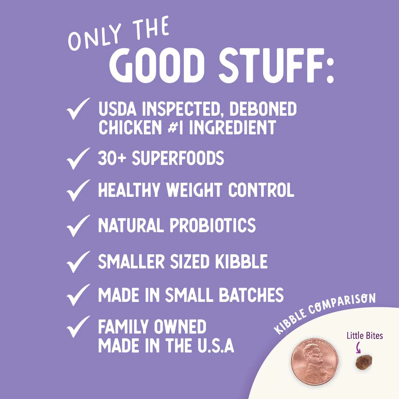 Health Extension Little Bites Lite Chicken & Brown Rice Recipe Small Breed Dry Dog Food - Image 8