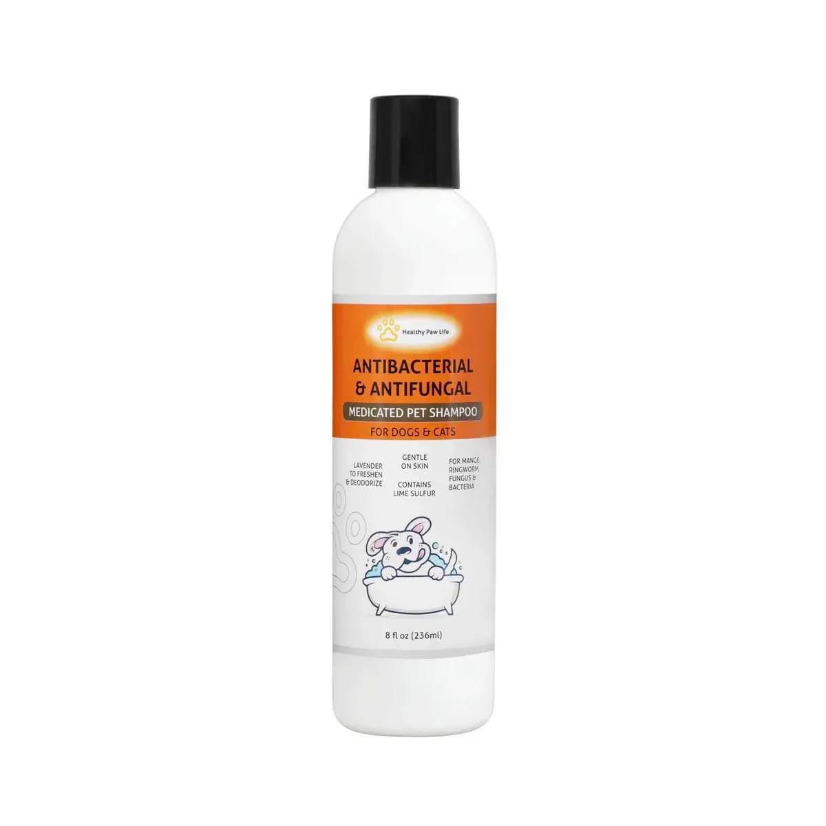 Healthy Paw Life's Lime Sulfur Shampoo, 8 fl oz