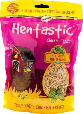 Hentastic Dried Mealworms with Oregano, 16 oz