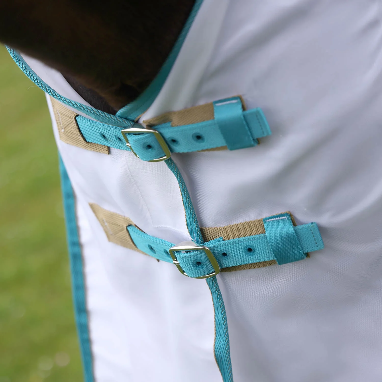 Highlander Fine Mesh Fly Sheet with Detachable Neck for Horses - Image 2