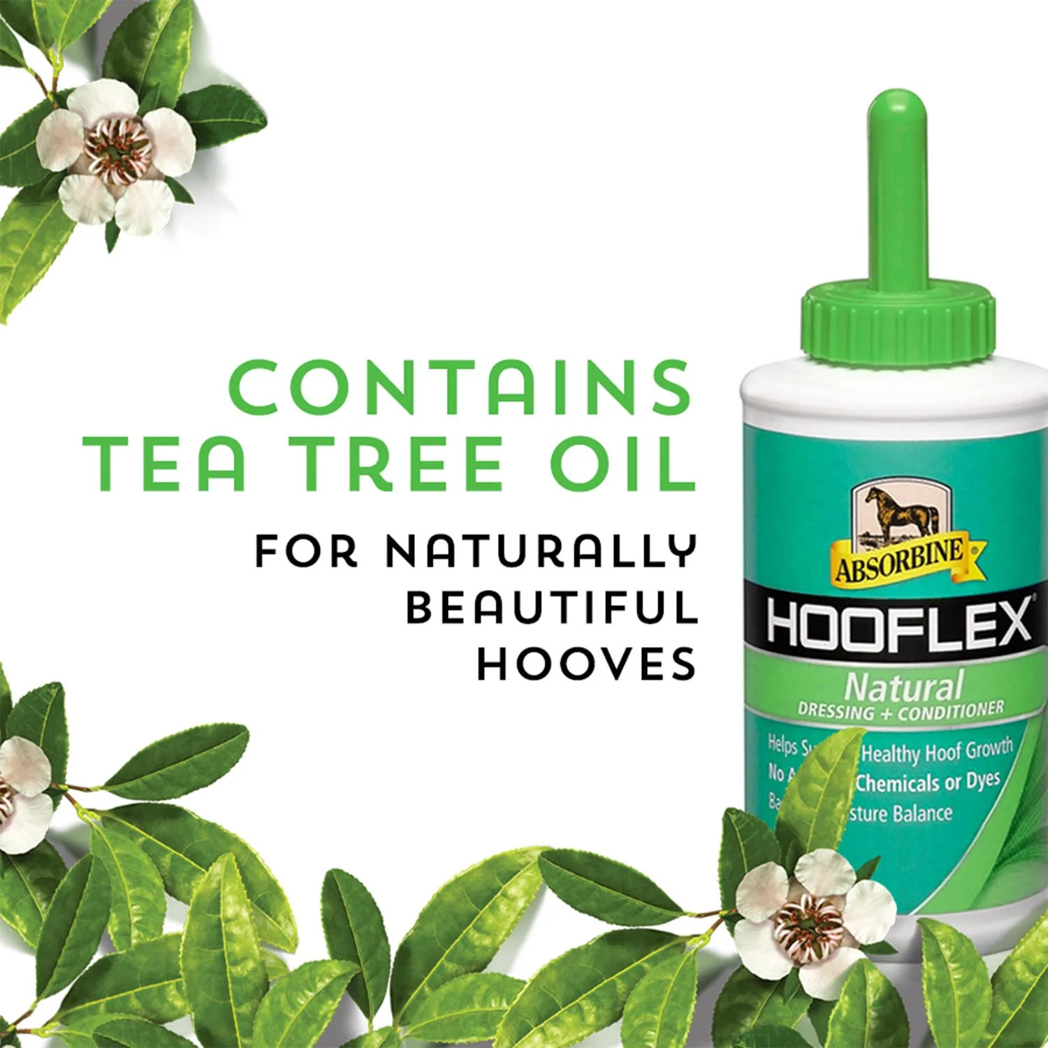 Hooflex Natural, 15 oz With Brush - Image 4