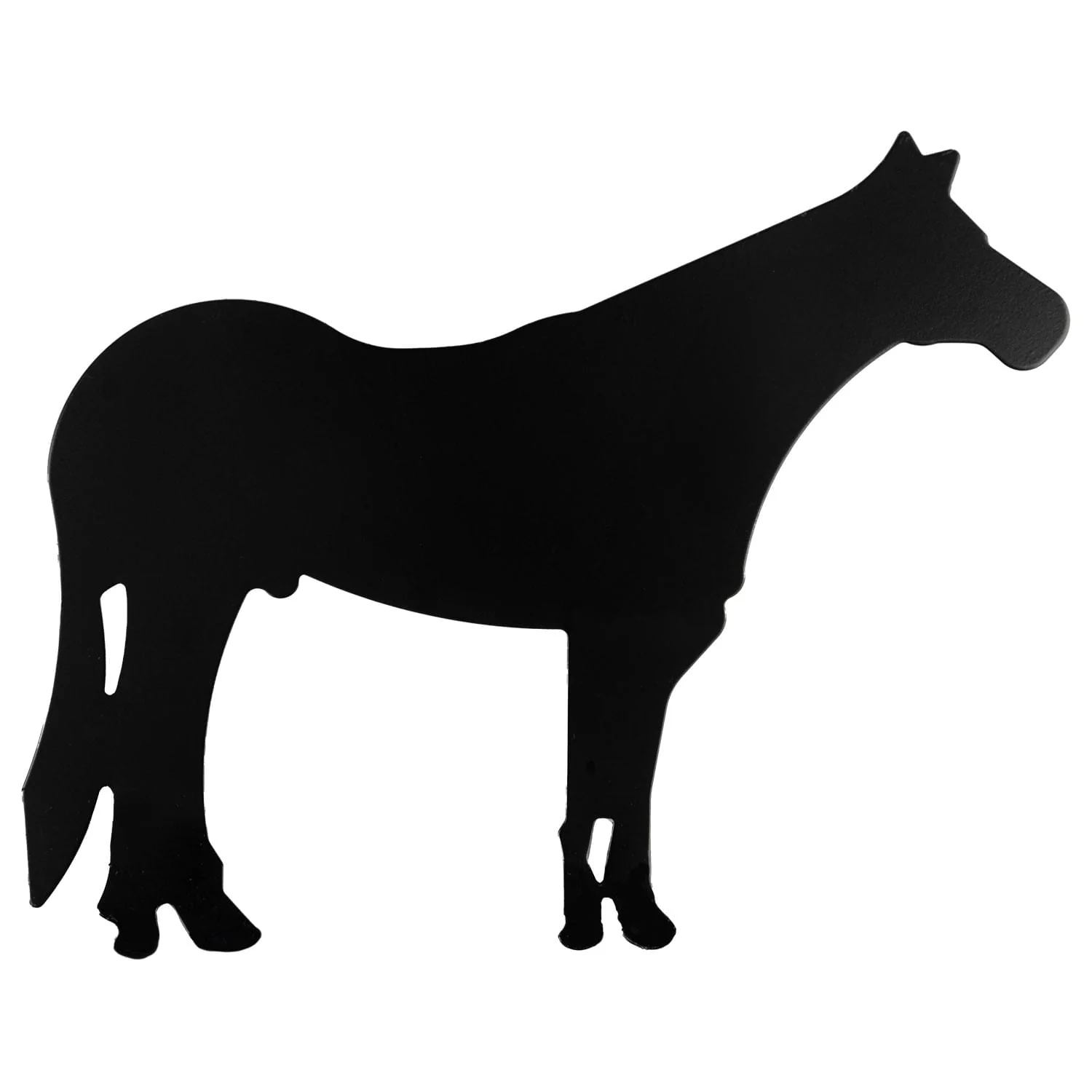 Jeffers Wall Mount 4-Hook Horse Tack Rack, Barrel Racer or Horse Silhouette - Image 8