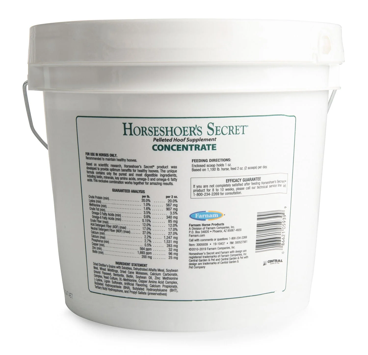 Horseshoer's Secret® Concentrate Horse Hoof Supplement - Image 2